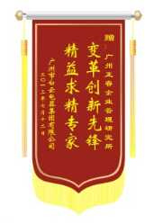 白云電氣集團(tuán)贈(zèng)送正睿咨詢(xún)變革創(chuàng)新先鋒，精益求精專(zhuān)家錦旗